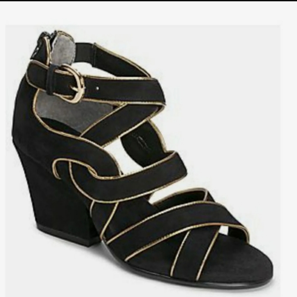 Aerosoles 6 suede goblet Gladiator heels